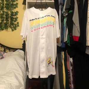 Spongebob baseball jersey
